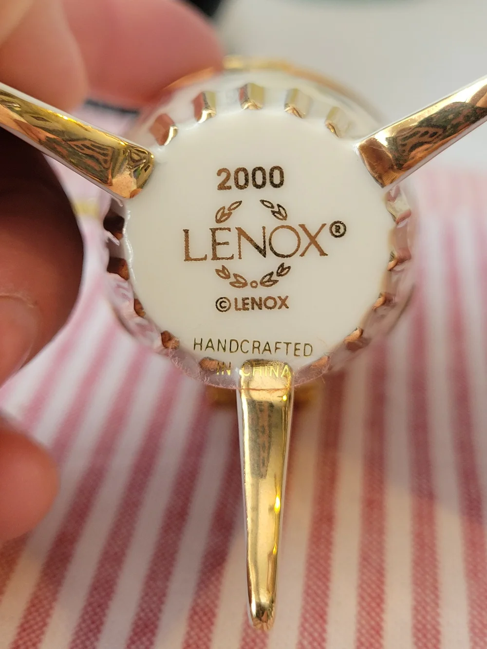 Lenox Commorative Millenium Holiday Ornament